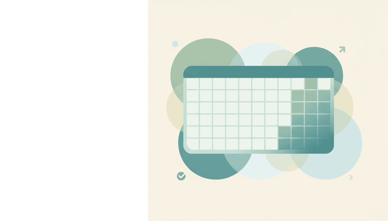 A grid of rows beside a stacked-disk gauge, representing Smartsheet row and cell limits