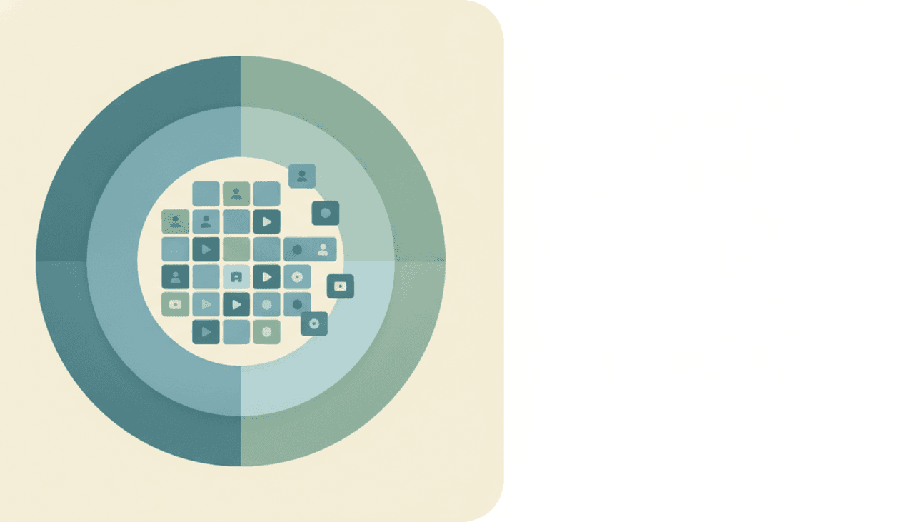 A flat-vector grid of participant tiles beside a capacity gauge representing Webex meeting limits